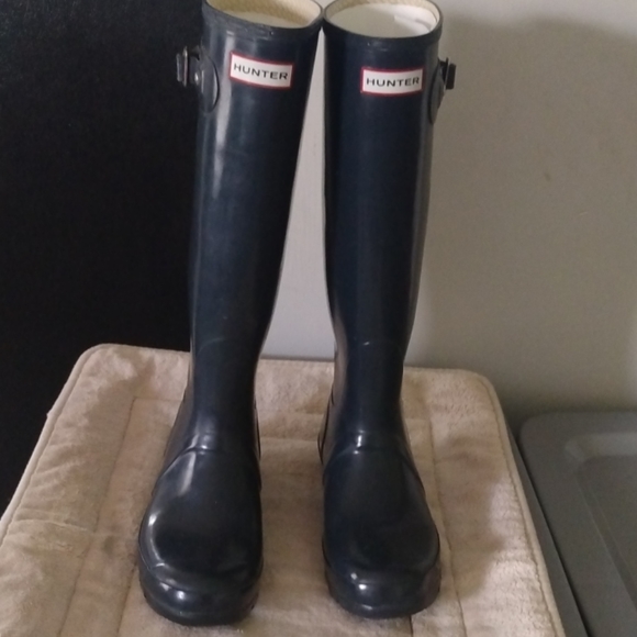 Hunter Shoes - Boots HUNTER 7 M  8 W azul marino